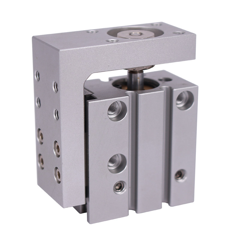 Pneumatic small magnetic precision guide slide cylinder HLH16X20S HLH6 10X5X10X15 30 50S