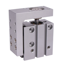 Pneumatic small with magnetic precision guide slide cylinder HLH16X20S HLH6 10X5X10X15 30 50s