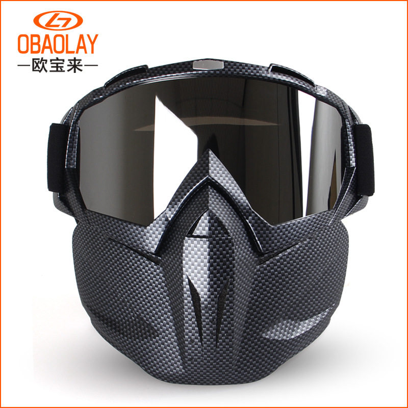 Outdoor Field CS Tactical Protective Mirror Locomotive Goggles Riding Cross-country Glasses Anti-Shock Lens Goggles