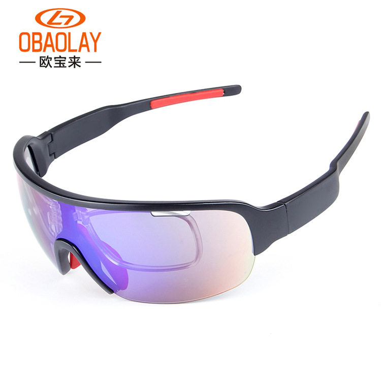 POCC half-frame sports glasses windproof sand goggles men's and women's fashion multifunctional riding glasses