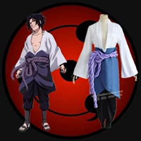 Quần áo Naruto Quần áo Sasuke COS Quần áo Sasuke Sasuke ba thế hệ cosplay trang phục Spot hot sale ero cosplay