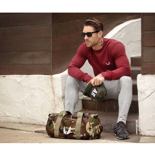 Cơ bắp Trai Ba Lô Nam Thể Thao Ngoài Trời Túi Messenger Giản Dị Leo Núi Du Lịch Tote Thể Dục Ngụy Trang Túi mua túi xách