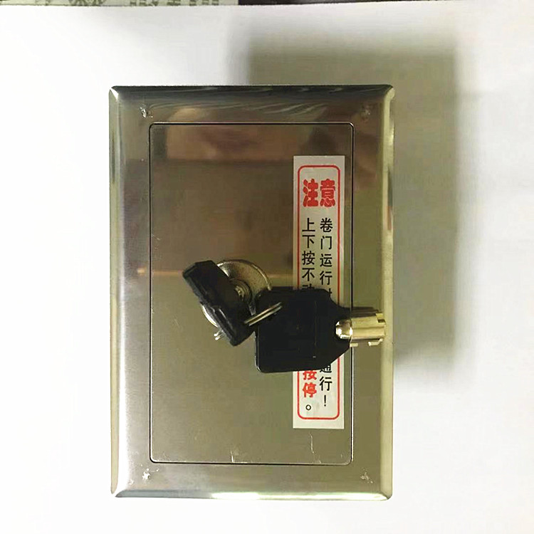 Roll Strobe Lock Rolls Gate Accessories Stainless Steel Lock Box Waterproof Lock Door With Accessories Roll Gate Garage Door