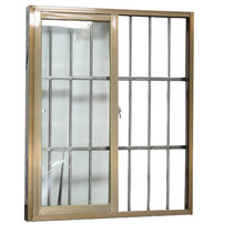 Aluminum alloy push-pull window electric burglar-proof net balcony anti-theft window translational glass windows can be picked up by door