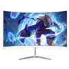 32inch Monitor with High-Definition Bezel-Less Design, 27inch Desktop Computer Monitor for Gaming with Curved Screen and Ips Technology