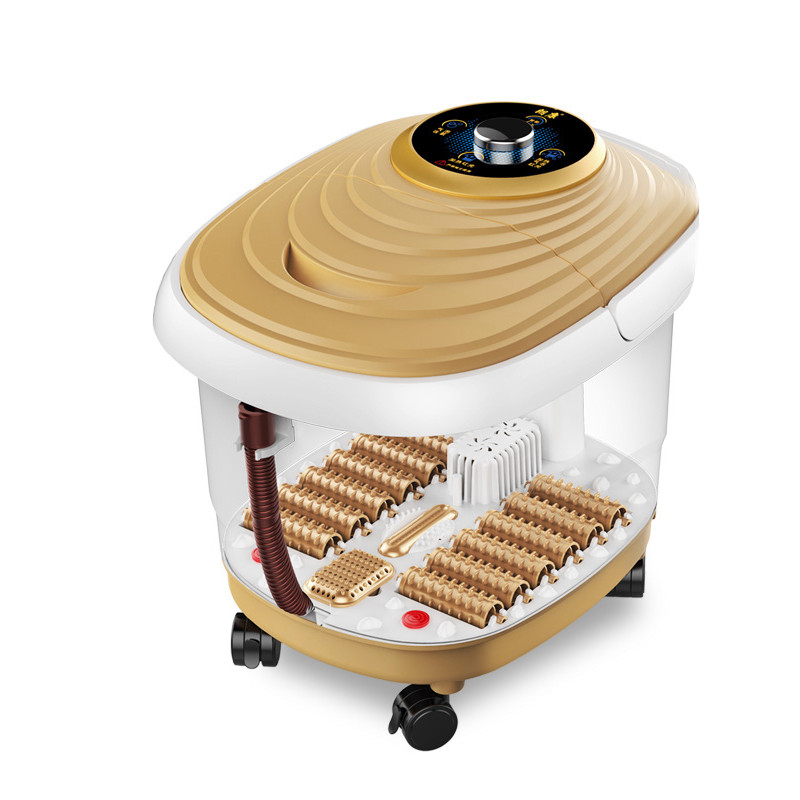 泡洗脚器恒温浴足浴盆电加热家用足底疗机按摩全自动沐足深桶小型