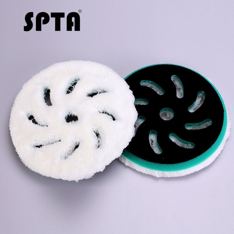SPTA polishing fiber disc 5 inch 6 inch hypotenuse polishing disc Wax polishing disc Hot Wheels self-adhesive polishing wheel