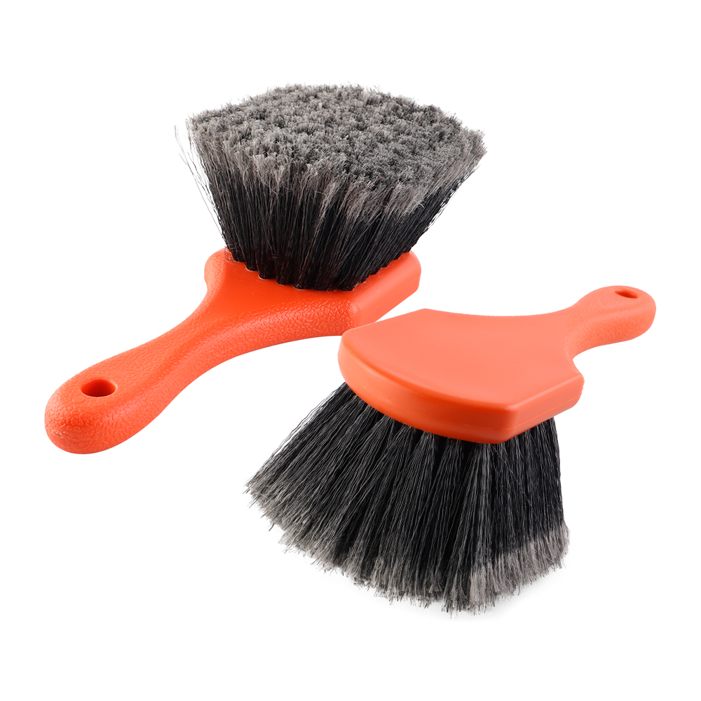Car tire brush hub car brush cleaning beauty brush does not hurt the tire hard bristle decontamination brush car wash tool