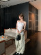 Summer Home American Retro High Waisted Wide Leg Jeans Women's Summer Loose Slim Drape Floor-Mopping Straight Pants
