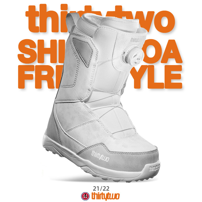 2122THIRTYTWO32 Ski Skie Shoes SHIFTYBOA White