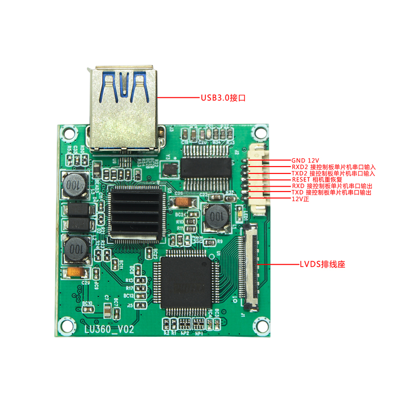 Sony FCB-CV7500FCB-EV7520 movement module control board USB 3 0 decoding coding board output