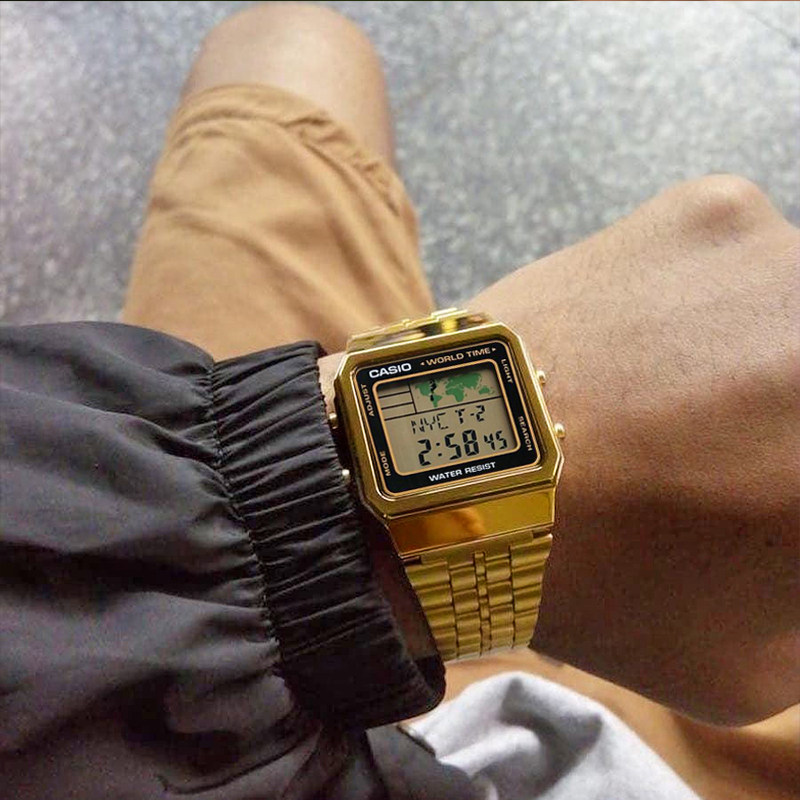 casio a500 gold