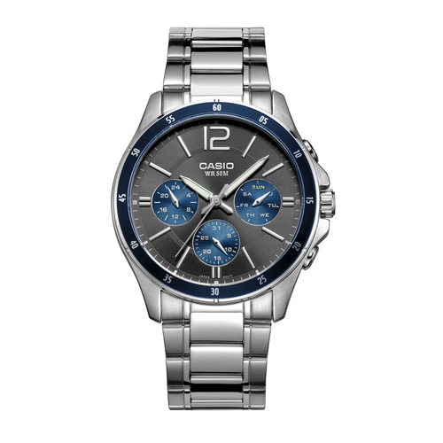 Casio, морские мужские часы, водонепроницаемые кварцевые швейцарские часы