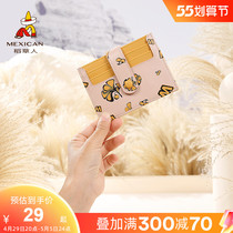 Rice Straw Man Lady Short Wallet New 2020 Mesh Red Small Card Bag Large Capacity Multi-Position Zero Wallet Woman