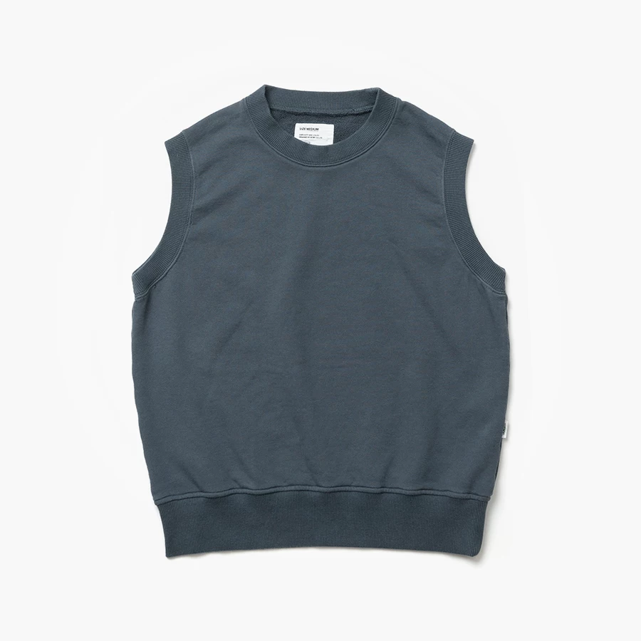 Ntmy. Безрукавная толстовка SweatshiRT Mao Circle Knit Sweatshot Свободный жилет