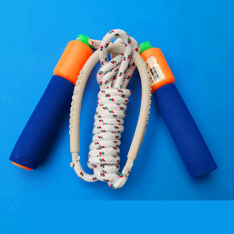 Taicang Xinjian brand No. 6 No. 8 cotton yarn counting standard jump rope student children's competition to train fitness men and women