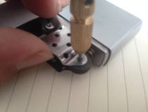 zippo repair punch (for disassembling pendulum rivets wheel rivets and steel shafts)