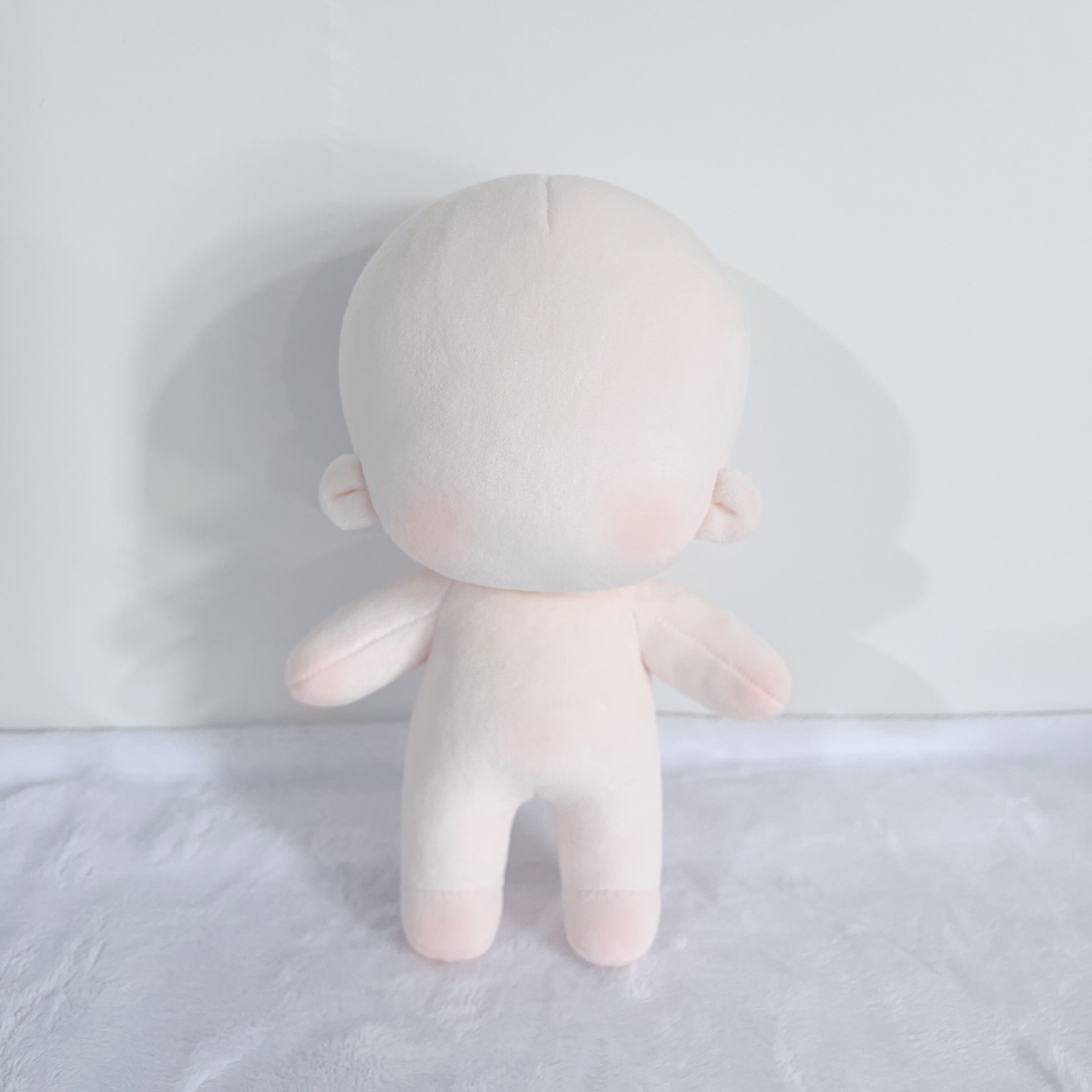 20cmの綿人形、標準ボディ、在庫あり、送料無料。