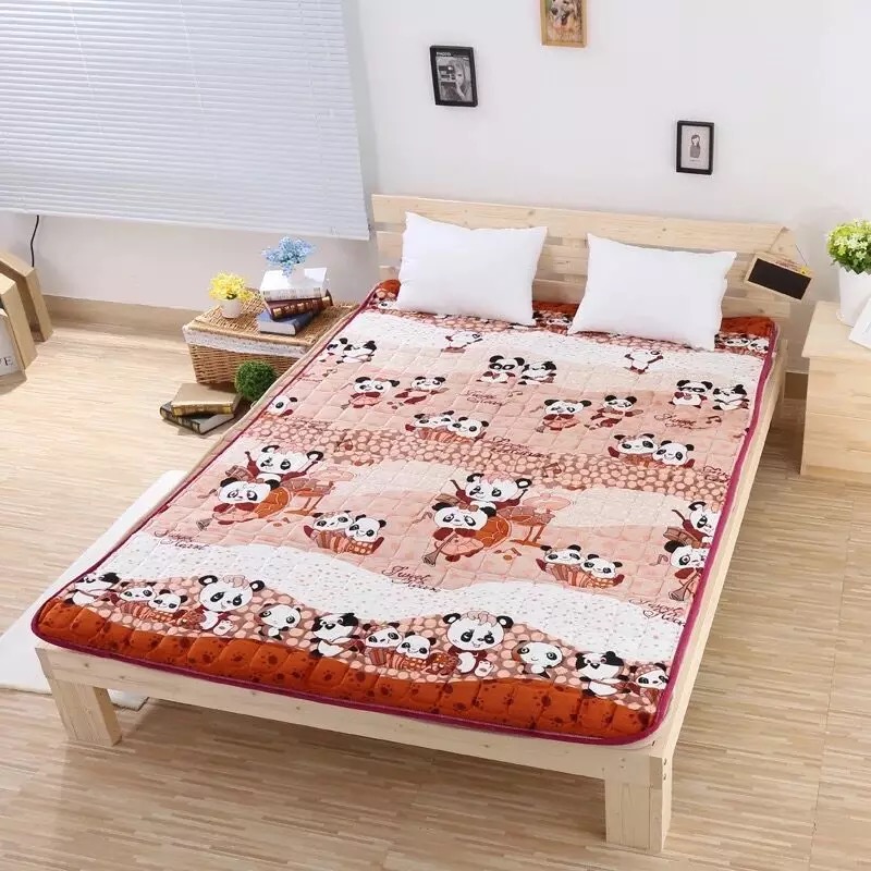 Tatami giường đơn giường đệm có thể gập lại giường sàn rửa 褥 ký túc xá sinh viên 0.9m1 m 1.2M