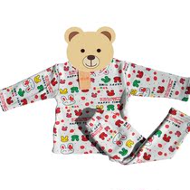 Broken Code Clear Cabin Mid-Thick Children Underwear Plus Suede Warm Suit Pure Cotton All-cotton Childrens Baby Home Conserved Pyjamas