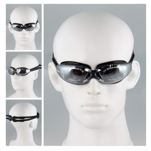 Taiwan's Yariga swimming goggles diving glasses plated large frame waterproof anti-fog flat light myopia swimming goggles