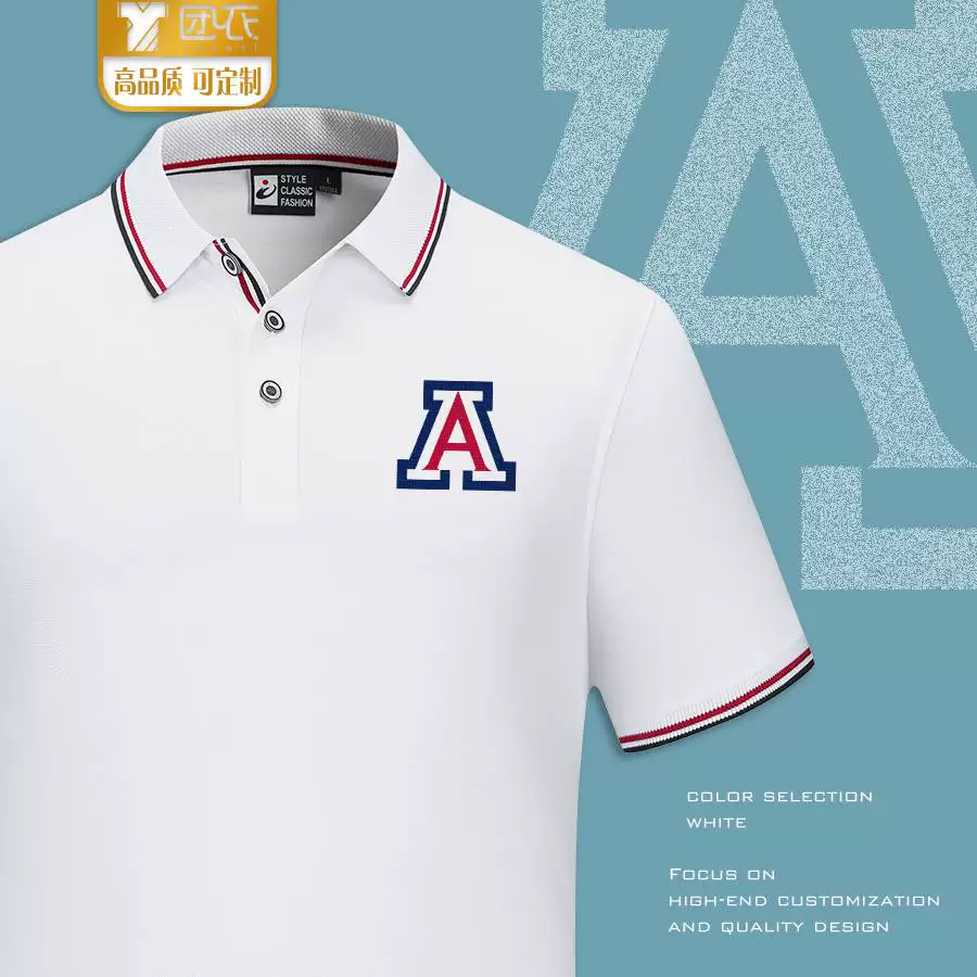 Поло, футболка с short sleeve, униформа для мужчин и женщин, сувенир, США