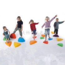 Kindergarten Early Education System Training Equipment Children Fitness Trampled Exercise Balance Ability Pedalling Down River Stone Hot Pins