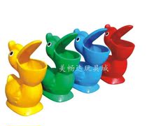 Kindergarten Supplies Sanitary Trash Cans Children Cartoon Animal Dustbin Plastic Small Duck Fruit Shell Case Hot Pins