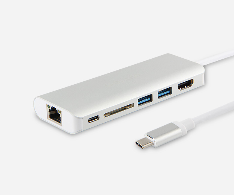 Phụ kiện máy tính bảng Lenovo miix5 pro Bộ chuyển đổi cáp hdmi loại c sang USB Ethernet phụ kiện ipad pro 2020