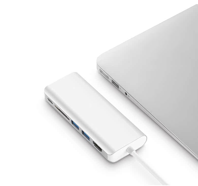 Phụ kiện máy tính bảng Lenovo miix5 pro Bộ chuyển đổi cáp hdmi loại c sang USB Ethernet phụ kiện ipad pro 2020