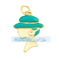 Светло-фиолетовый ABG9639-Бирюзовый