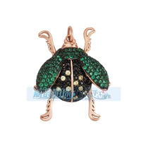 Божья коровка типа F, 1 шт., покрытие розовым золотом M750459-Розовое золото