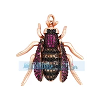 Пчела типа B с покрытием из розового золота, 1 шт. M750434-Розовое золото