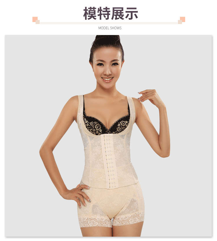 Kích thước lớn kết hợp với bụng hông cơ thể định hình cơ thể phù hợp với corset phù hợp với bộ eo áo ngực