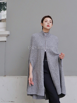 deebydwang designer joint knit series SUPERWOMAN cloak long sweater fashion cardigan