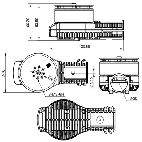 好盈 X6 Plus Power Set SET сельскохозяйственный максимальный максимальный бассейн модель Multi-Rotor Aircraft Motor 2480 Baddle Blade