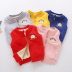 Mùa đông mới bé trai và bé gái cộng với nhung mặc vest dày áo cotton cho bé áo vest ấm áp áo khoác cho bé Áo ghi lê