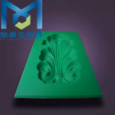 European style new carved handmade glass fiber plaster line decoration mold Guangdong Meijia factory direct sales J094