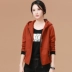 Han Chao tấn công phiên bản Hàn Quốc giản dị của áo khoác len trùm đầu nữ mùa đông 2018 mới rộng rãi áo khoác len dày ngắn áo măng tô nữ Áo khoác ngắn