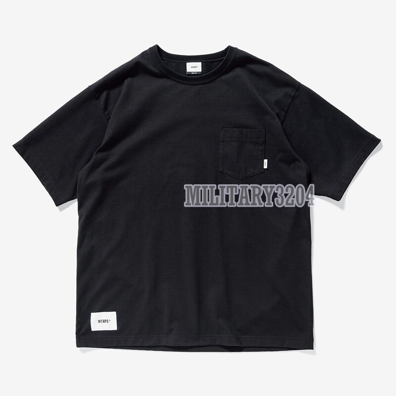 WTAPS BLANK SS / COPO 半袖 Tシャツ 新品 现货WTAPS BLANK SS 02 TEE COPO 19SS 纯色口袋短袖TEE T恤-淘宝Taobao