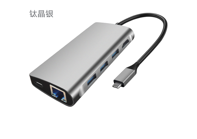 Bộ chuyển đổi USB trạm loại C-Huawei Matebook13 E XPro máy tính chuyển đổi cáp hdmi - USB Aaccessories cổng sạc usb