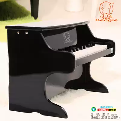 Migro children's piano children small piano 25 key wooden early education Enlightenment wooden toy baby birthday gift