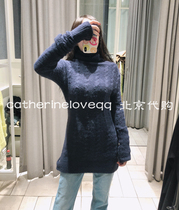 Cabbage price SLY domestic high-collar slim long knitwear 030DAM70-2290