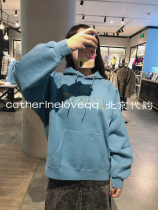 Special price MOUSSY Domestic letter embroidered hooded sweatshirt 010DAB90-6050