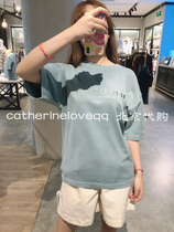 Special price MOUSSY domestic letter logo cotton short sleeve T-shirt 010DAQ90-5650