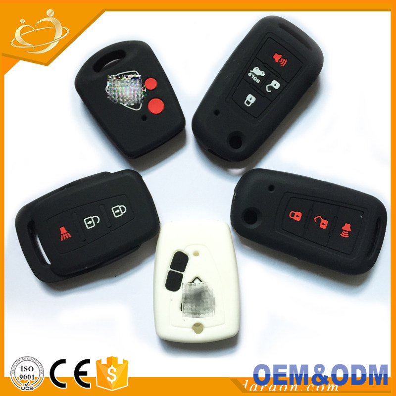 Foreign trade models for Toyota Hilux car key case hilux vigo straight plate Silicone key case
