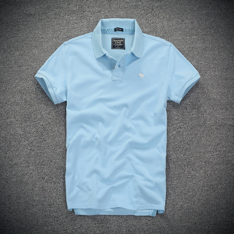Áo sơ mi nam afT chính hãng của Mỹ ve áo ngắn tay mùa hè cotton mới giản dị Áo sơ mi POLO XL