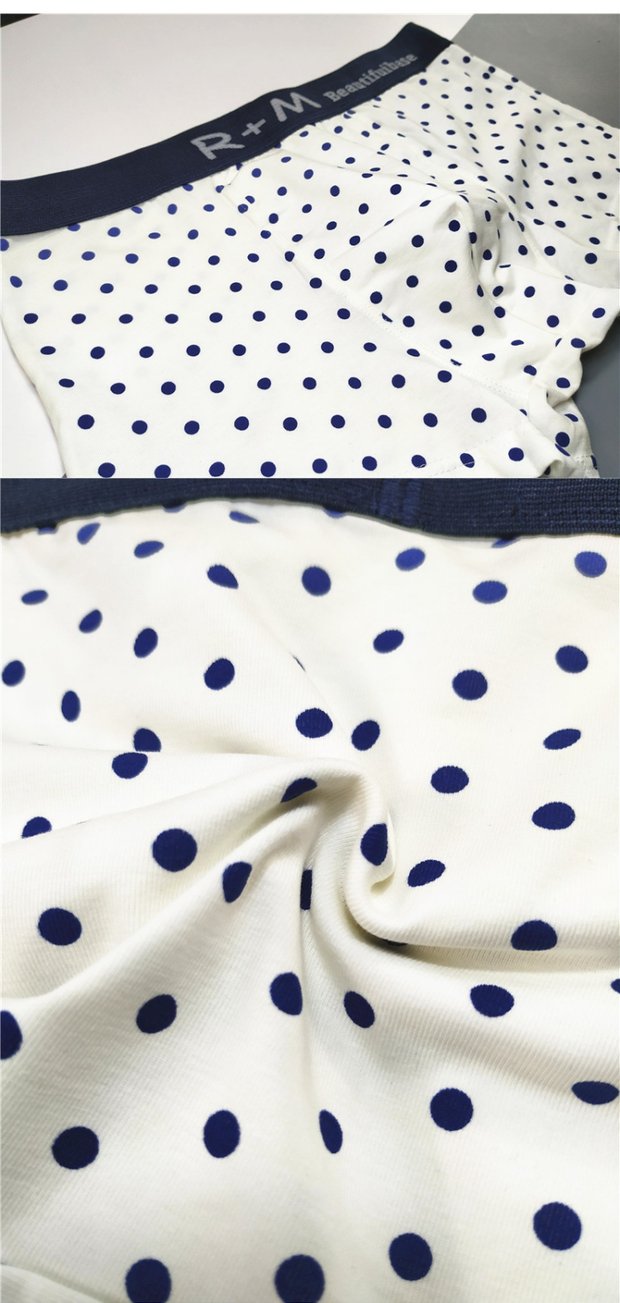 Thở 2 Gói Cặp đôi Đồ lót Cotton Cám dỗ Hấp dẫn Nam và Đồ lót Nữ Dễ thương Phim hoạt hình Cặp đôi Sáng tạo quần lót size to