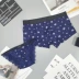 2 tải 2018 mới đồ lót cotton màu đỏ thủy triều ren tóm tắt sáng tạo dễ thương thoáng khí thoải mái Cặp đôi