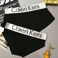 Cặp vợ chồng đồ lót rộng bên nam boxer nữ tam giác thoáng khí eo thấp rắn màu gợi cảm phù hợp với cá tính quần lót cặp
